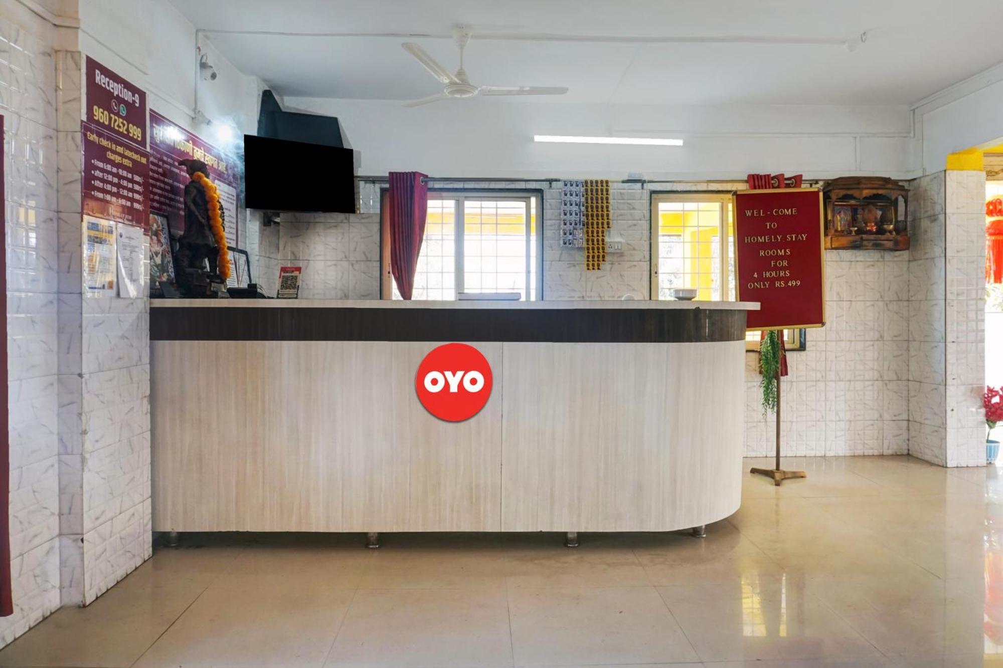 Hotel O Happy Homely Stay Sasvad Luaran gambar