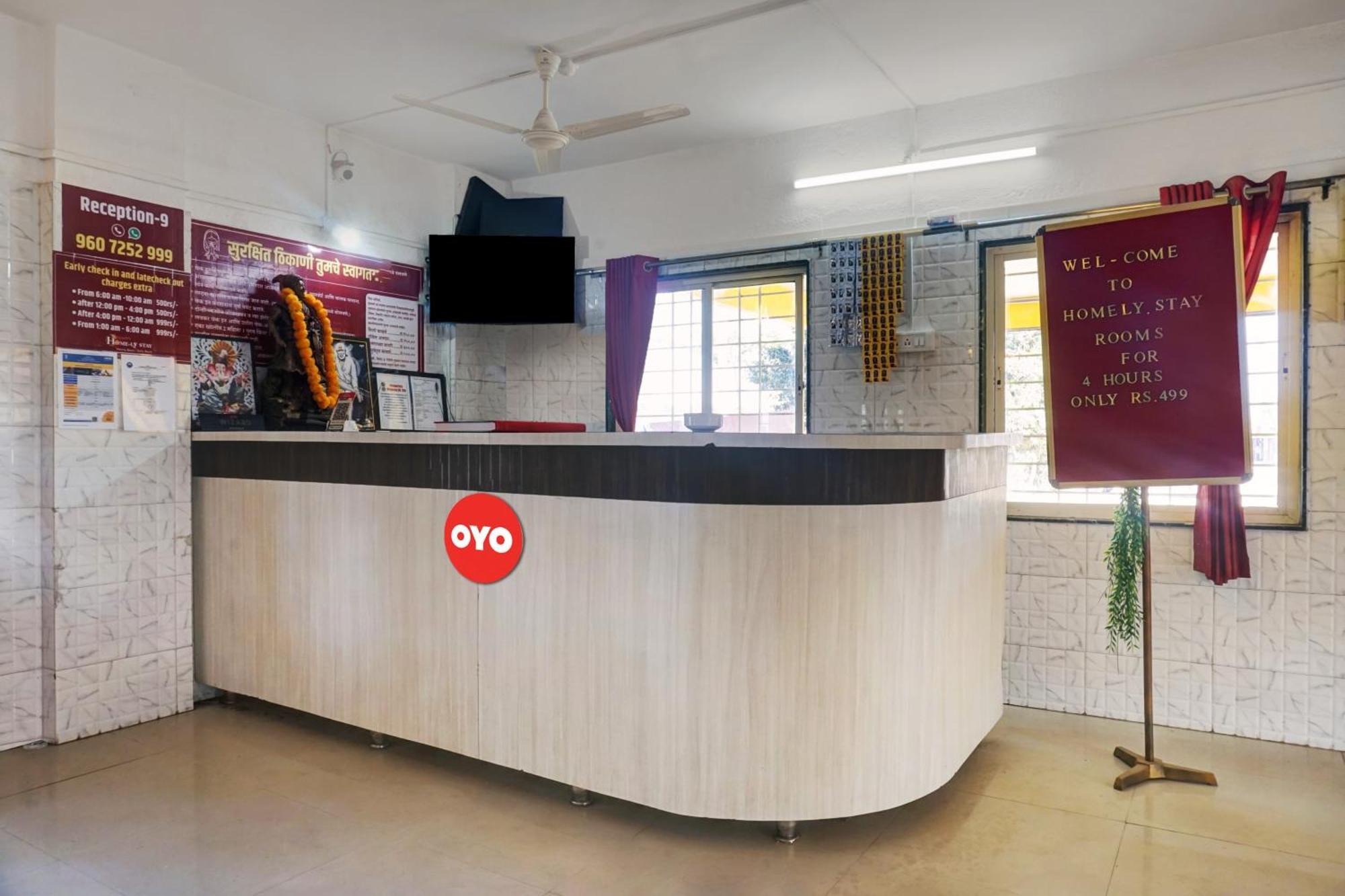 Hotel O Happy Homely Stay Sasvad Luaran gambar