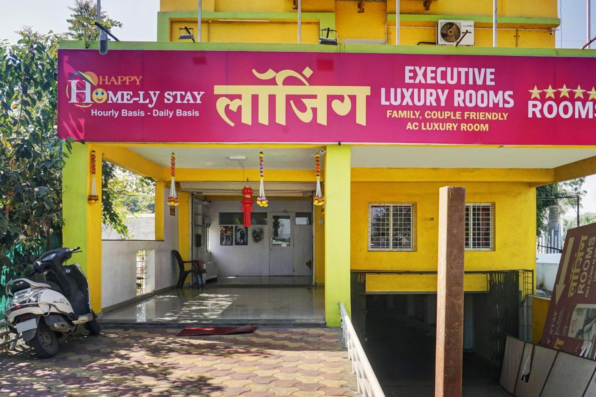Hotel O Happy Homely Stay Sasvad Luaran gambar